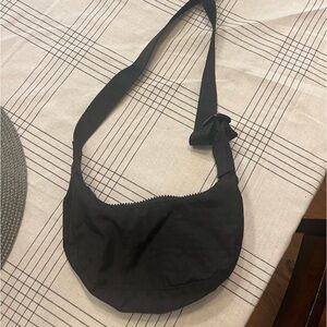 Mini Baggu Black Crescent Bag